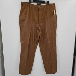 Gamehide Mens Hunting Pants Brown 38 Waterproof Coated Nylon Polyester Blend
